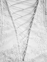 Свадебное платье с обтяжкой кружевом корсета - ателье Grace Couture