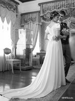 Свадебное платье с корсетом в стиле ампир - ателье Grace Couture