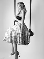 Шифоновая юбка-солнце в стиле 50-х - ателье Grace Couture