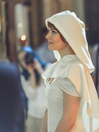 Платье и накидка на крестины для Марии Кожевниковой