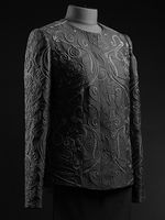 Жаккардовый костюм из ткани Valentino - ателье Grace Couture