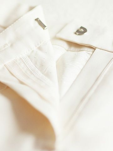 Брюки из белого костюма тройки - ателье Grace Couture