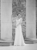 Свадебное кружевное расшитое платье - ателье Grace Couture